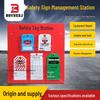 Industrial Lockout Tagout Safety Sign & Tag Management Station