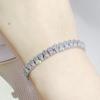 Marquise-Cut Pave Zircon Bracelet: Unique Design Valentine's Day Commemorative Gift S8256.