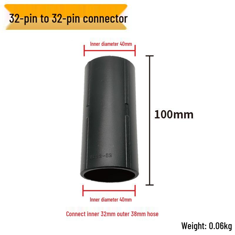 Jieba Vacuum Hose Swivel Joint Pipe Connector Adapter
