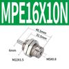 CJPB Serie Bohrung 4/6/10/15mm, Hub 5/10/15/20mm-B Miniatur-Mikro-Einfachwirkender Federzylinder mit Außengewinde