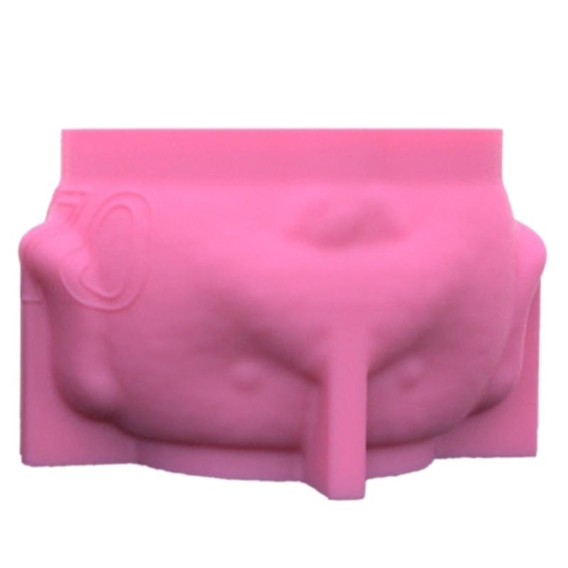 Versatile Silicone Mold Concrete Molds Silicone Casting Mold Dog Shaped Vase Mold Suitable for Vases Pen Holder Crafts
