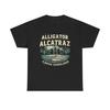 Alligator Alcatrazfängelset Florida Everglades Unisex Svart T-shirt