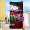 Bayern Munich Personalized Name Beach Towel High Absorbency & Quick-Dry Perfect for Traveling Yoga Camping and Swimming