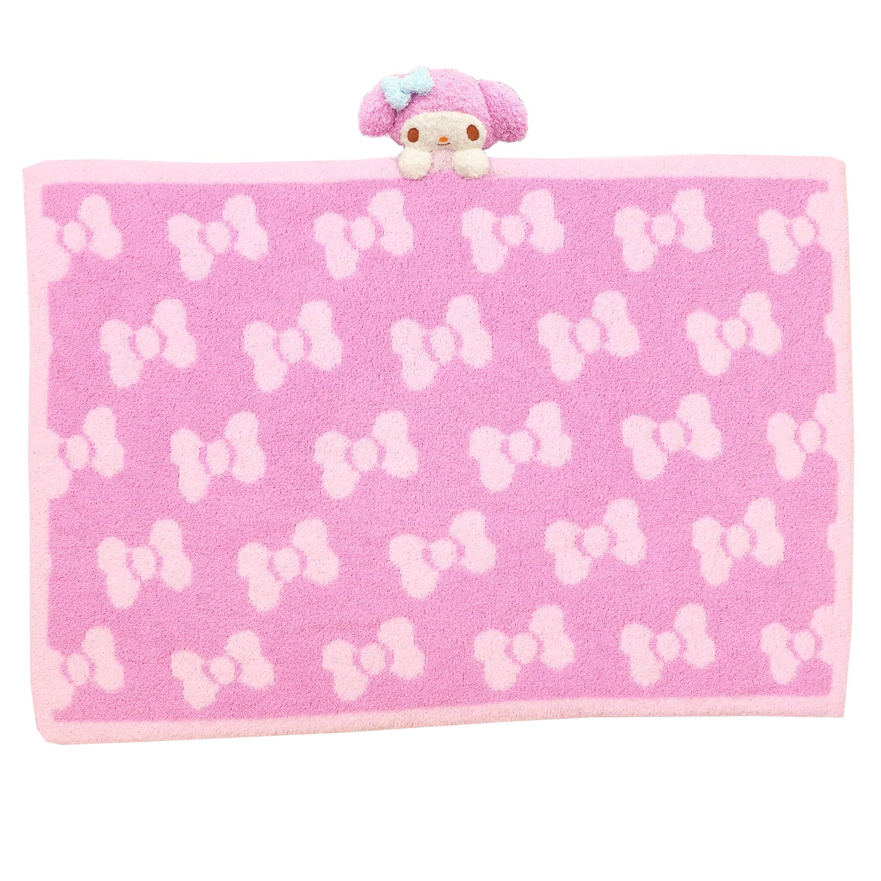 

Marushin Sanrio My Melody Mascot Blanket, Cute and Fluffy, Made with Mitt Fabric, Stylish, Winter Item, Product Number: 3805001900