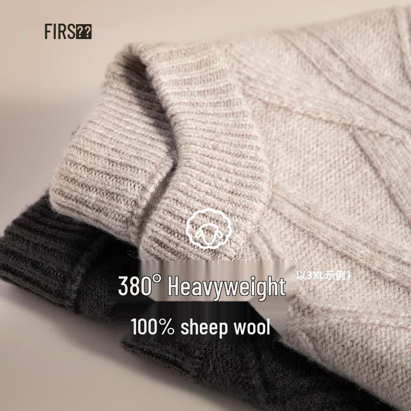 

Shanshan Men s Heavyweight 100% Wool Pullover Sweater XL 180/96A