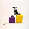DoubletoneTone Cow Bell Mountable with Mounting Bracket Versatile Cowbell