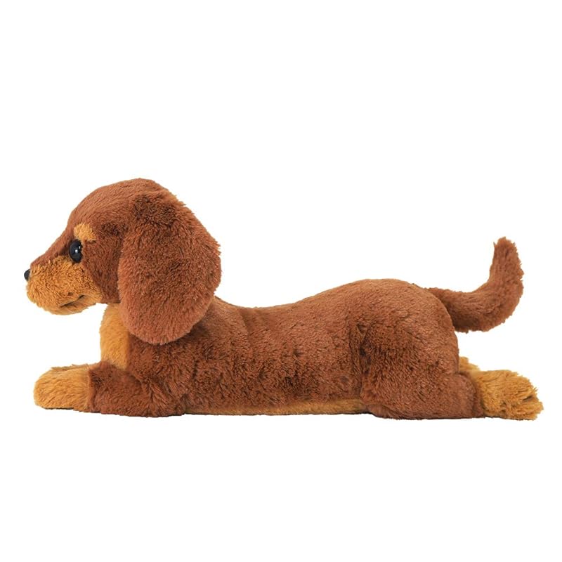 Sun Lemon Miniature Dachshund RBR Small, 14 x 40 x 17cm, Plush Toy, Cute Animal, Dog, P-7672