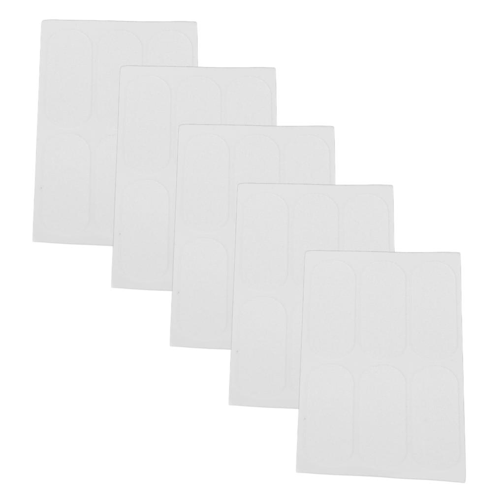 30 szt. Łatek na uszy Przezroczysty samoprzylepny Mały silikonowy naklejka na ucho do codziennych randek i pracy