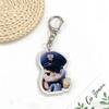 Zootopia Madness Judith Nick Acrylic Keychain Couple Backpack Cute Cartoon Gift Y2k Fashion Toys Anime Cartoon Frind