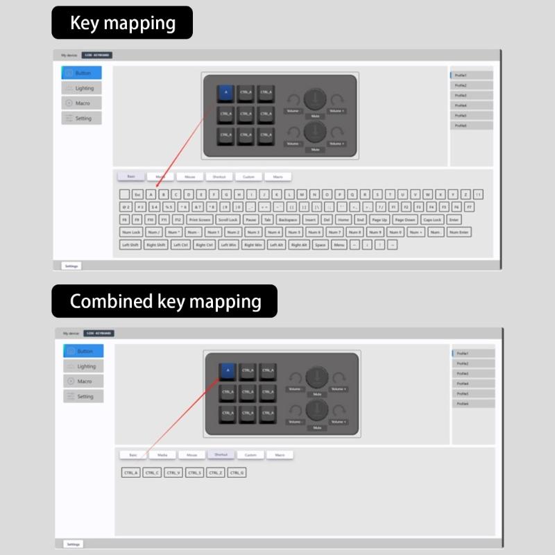 17 Key Hot Swappable Mechanical Number Pad with VIA Programmability USB wireds Connection and RGBs Backlit PBT Keycaps for Laptop PC