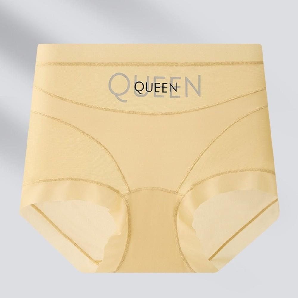 High Waist Thin Shapewear Panties Mesh Tummy Control Underwear Postpartum Body Shaper Letters Belly Contracting