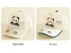 Cute Panda Mesh Hat: Children's Windproof Sun Protection Baseball Cap
