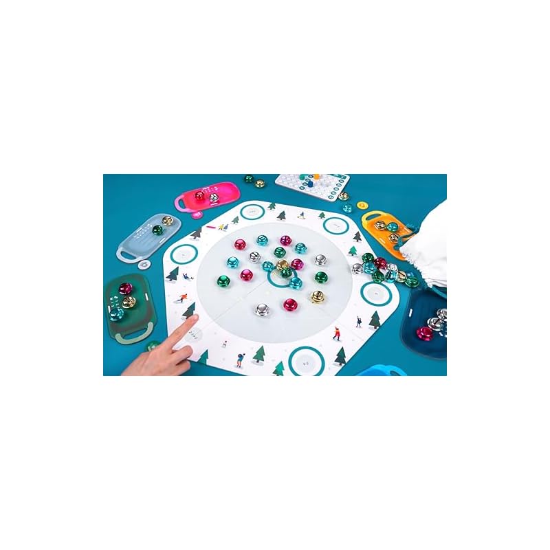 Spirabo Snowp Board Game, Ages 8 and Up, 2-6 Player Action Game