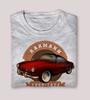 Klassisches Karmann Ghia Deutsches Oldtimer Auto T-Shirt 100% Baumwolle Rundhals Sommer Kurzarm Lässiges Herren T-Shirt Größe S3XL