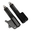2PCS M12 Hydraulic Front Shock Absorber 200mm Spraying Process Rust Proof for Electric Bicycle Electric Scooter