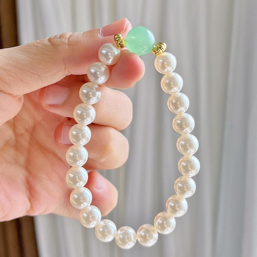 Strong Light Artificial Crystal Pearl Design Bracelet Bracelet