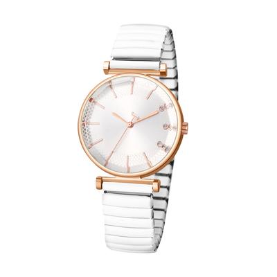 Stainless Steel Bracelet Watch with Waterproof Cute and Stylish Analog One Size Fits Quartz Rose Gold Perfect Gift for Day Women's Design Display,