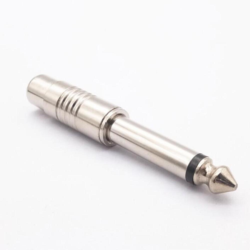 5Pcs Audio Adapters 6.5mm Male to Female Stereo Brand New Hot High Quality