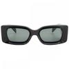 Versace Dark Grey Rectangular Men S SunglaSSeS Ve4474u Gb1 87 52 Multi