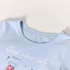 DiSa Girls' Summer Plaid Patchwork T-Shirt