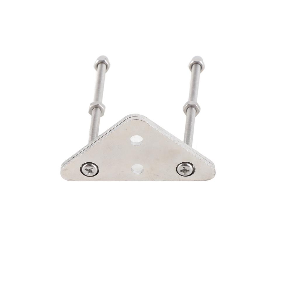 Skateboard Wall Mount Metal Silver Multifunctional Electric Scooter Display Storage Rack for