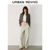 UR 2025 Spring Women's Casual Drawstring Wide-Leg Pants