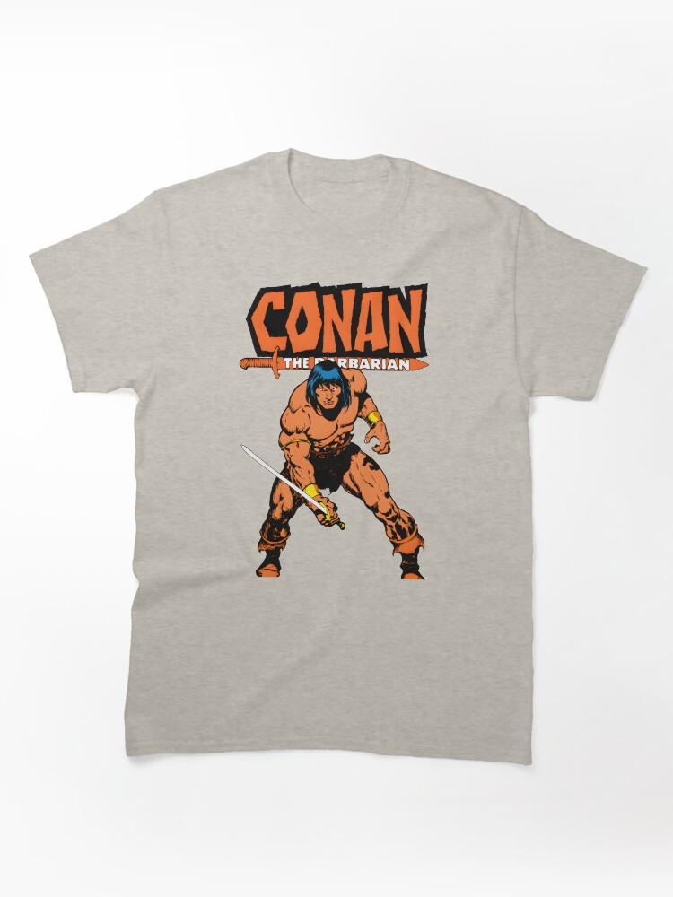 Conan the Barbarian The Barbariann Comic Art Classic Unisex T-Shirt