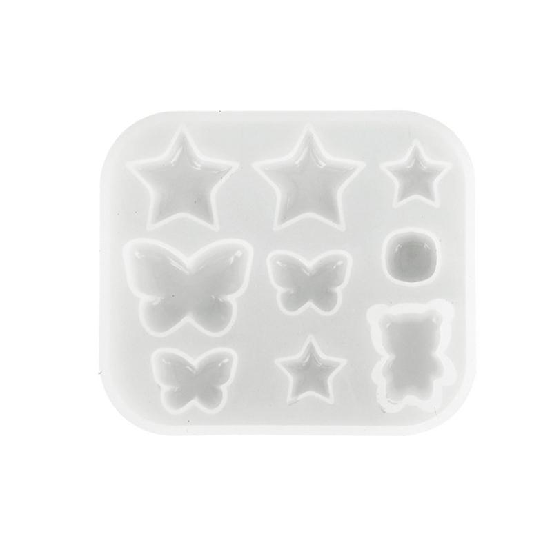 Fashionable Earring Sturdy Silicone Mould Set Accessory Portable for Stylish Jewelry Making Resin Casting Set