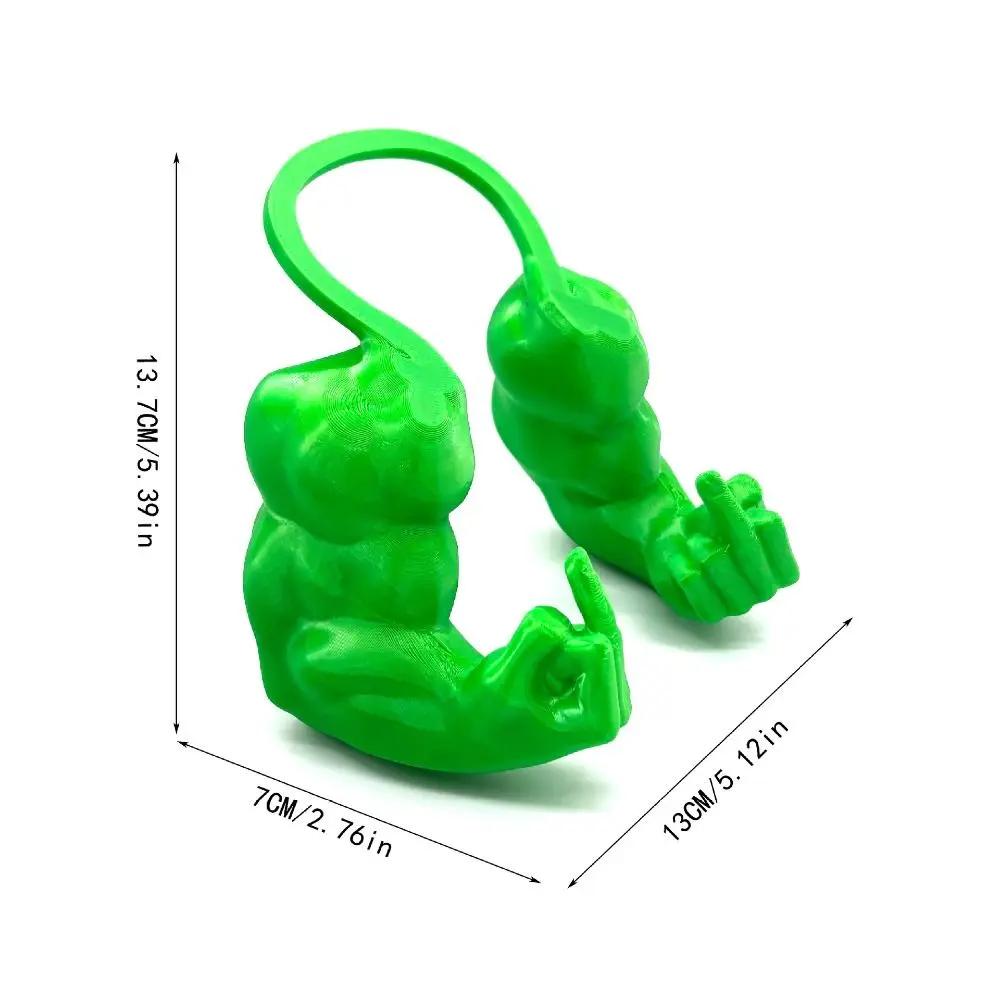 New Funny Finger Cat Muscle Arms Lightweight 3D Printing Cat Cosplay Muscle Arms Realistic Cat's Neck Arm Halloween Party