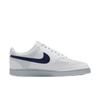 Nike Court Vision Skateboard-Schuhe Herren Low Top Weiß/Weiß Gold/Dunkelblau IM0459-106