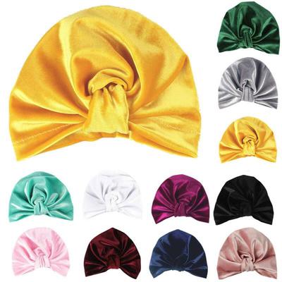 baby velvet turban