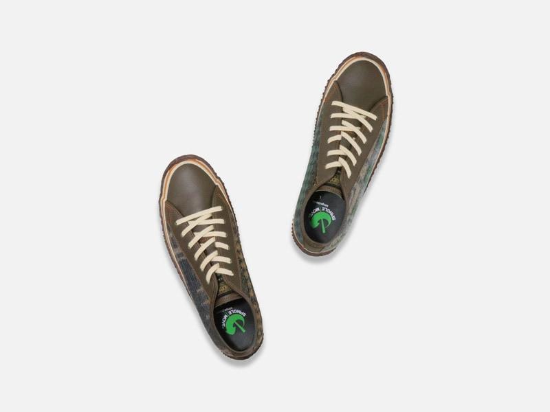 Spingle Japanese Handmade Sneakers Spm-1036 Khaki
