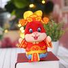New Year Mascot Doll Cartoon Twelve Zodiac Signs Dragon Rabbit Ox Doll Activity Gift Plush Toy