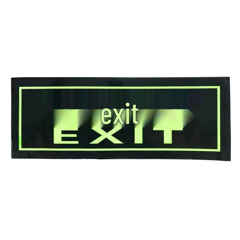 NTSW Luminous PVC Safety Exit Sticker