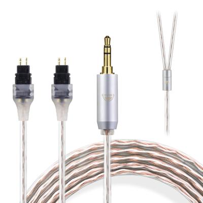 Okcsc Cabo de fone de ouvido JBX HD580 Recarregável para SENNHEISER Compatível com fones de ouvido/fones de ouvido de comprimento OFC HD600, HD650, HD25, HD660S, HD565, HD545,