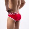 Men's 3D Cut Color-Block Triangle Underwear with Large Pouch & Wide Waistband