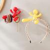 Creative Wall Shelf Organizer Portable Space Saving Key Storage Rack Cartoon Hair Accessories Hooks Bedroom