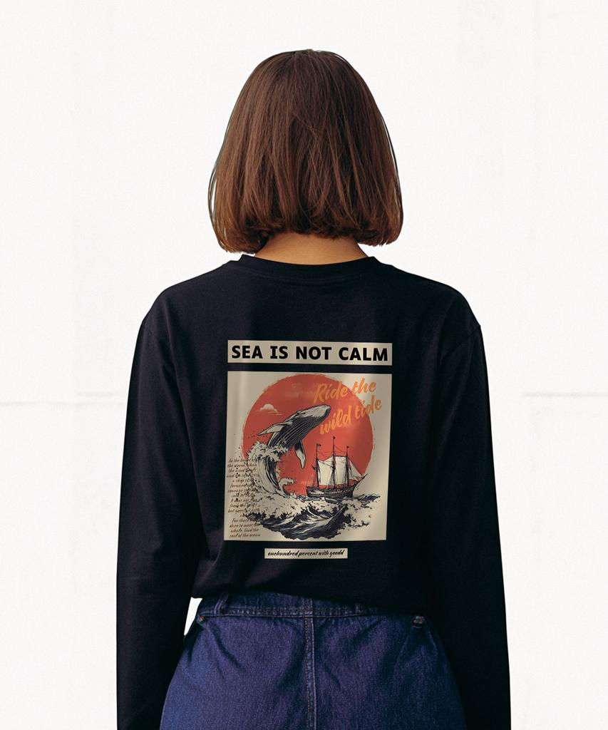 OHP Ohpxgoodd Bwhale Basic Long Sleeve T-Shirt