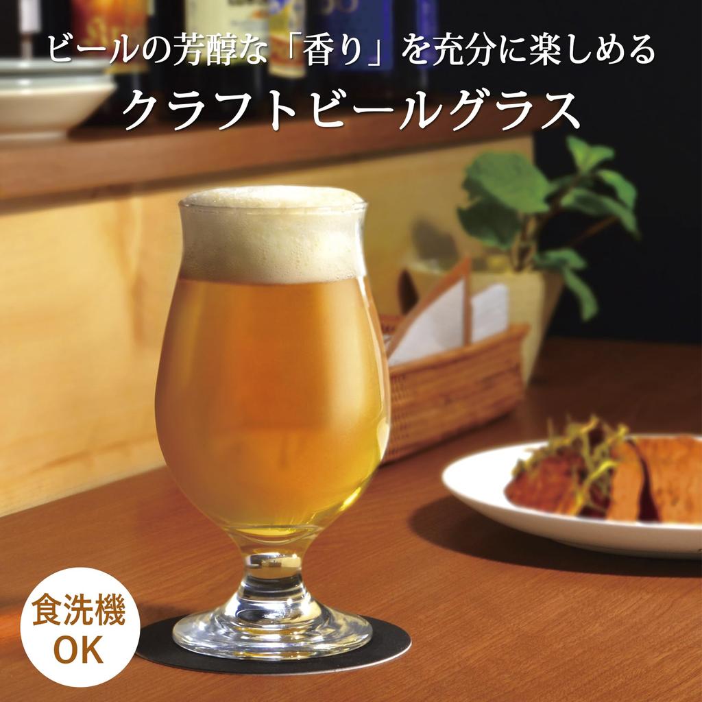 Toyo Sasaki Glass Beer 310ml Beer Glass Made in Japan Clear Glass/Mug (Ajiwai) 36312-JAN-BE