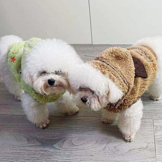 

Зимняя одежда для собак, сохраняющая тепло, утолщенный кашемир, теплая верхняя одежда для собак, толстовка, костюм щенка