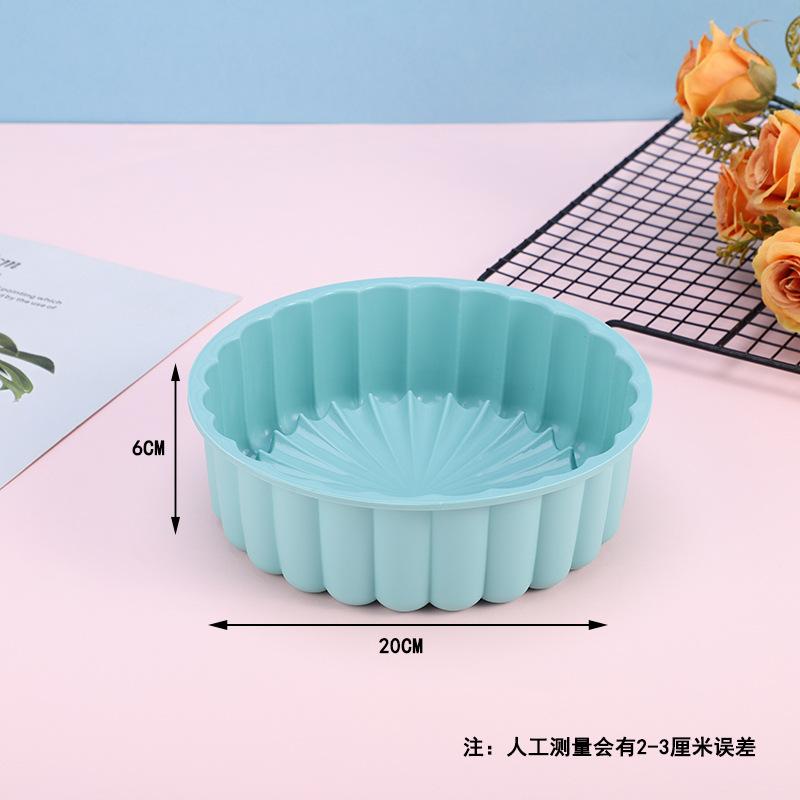 Silicone sunflower outline cake mold Cake Pan  High Temperature Resistant DIY Mafen cup Baking Mold horseshoe cake grinding tool