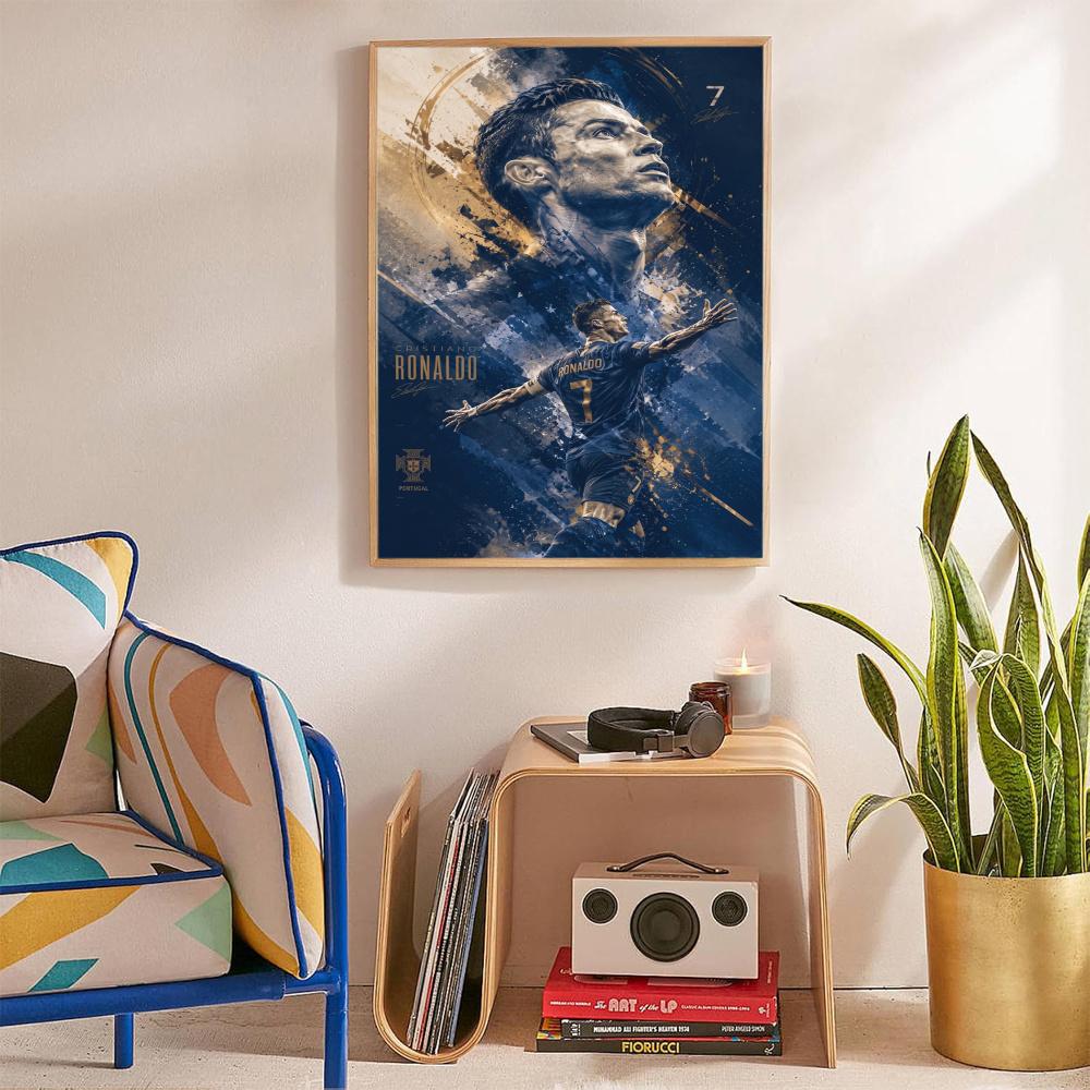 Cristiano Ronaldo 5D Diamond Painting Round Diamond Rhinestones Mosaic Diamond Embroidery Wall Paintings Rhinestones Gift Frameless