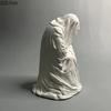 Mysterious Robe Man Plaster Statue Desk Decoration Creative Figures Artwork Ornaments Characters Sculpture Room Aesthetic Decor