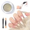 SAVILAND Eye Chrome Nail Chrome Nail 9D Eye Chrome Powder for with Magnetic Sponge Sticks On Both for Magnetic Nail Mirror Home Cat's Powder