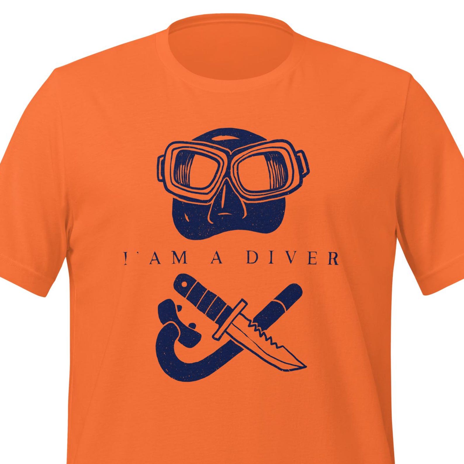 I m A Diver T-Shirt, Scuba Diving Life Graphic Tee 2XL