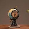 1pcs Creative Retro Home Decoration Accessories Mini Globes Clock Miniature Figurines Home Decor Crafts