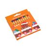 Cartoon Christmas Crayons: Non-Staining Oil Pastels, 8 or 12 Colors - Perfect Small Gifts for Kids