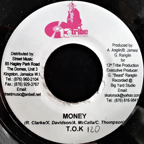 

7inch Record T.O.K. - Money NONE 13th Tribe Prod 2005 Jamaica Reggae, Ska & Dub Used
