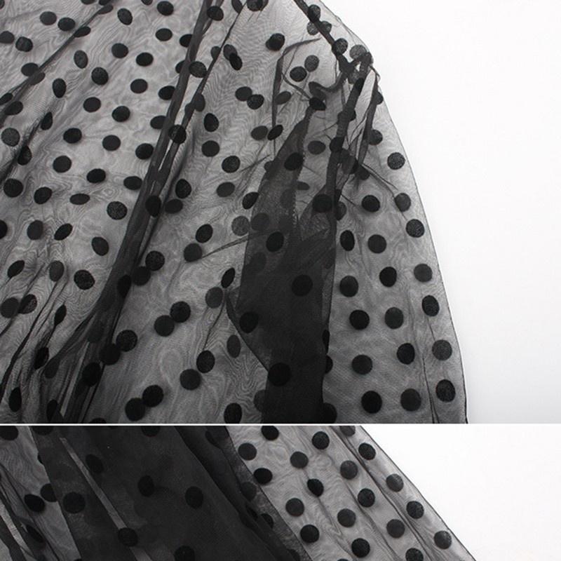 Summer Lady Sexy See Through Mesh Shirts Blouse