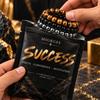 MIRGREE 3PCS/Set Natural Stone Beaded Bracelet Set for Men, Tiger Eye & Black Stretch Bracelets, Success, Focus & Confidence Inspired Jewelry Gift